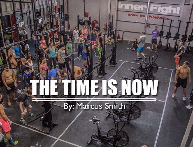 The time is now