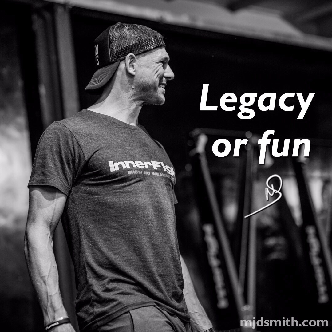 Legacy or fun?